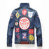 Trucker Denim Jacket Newest Tide Men's Streetwear Jean Coats